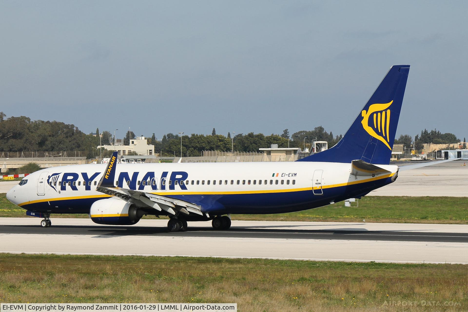 EI-EVM, 2012 Boeing 737-8AS C/N 40296, B737-800 EI-EVM Ryanair