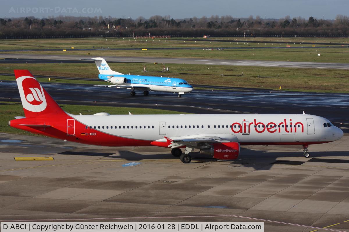 D-ABCI, 2012 Airbus A321-211 C/N 5038, Taxiing with KLM in the background