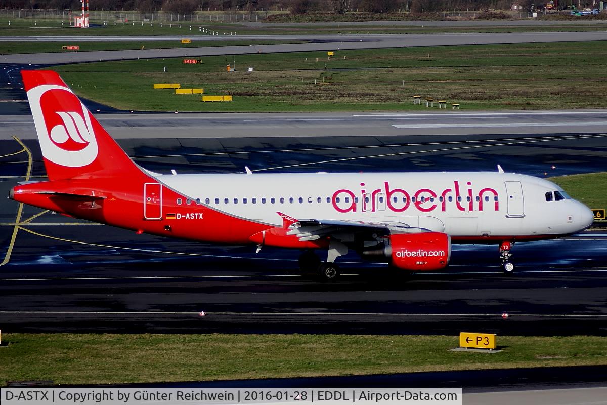 D-ASTX, 2007 Airbus A319-111 C/N 3202, Arriving at Terminal B