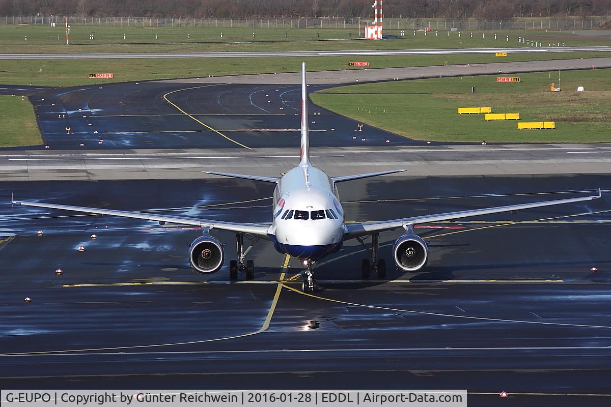 G-EUPO, 2000 Airbus A319-131 C/N 1279, Arriving