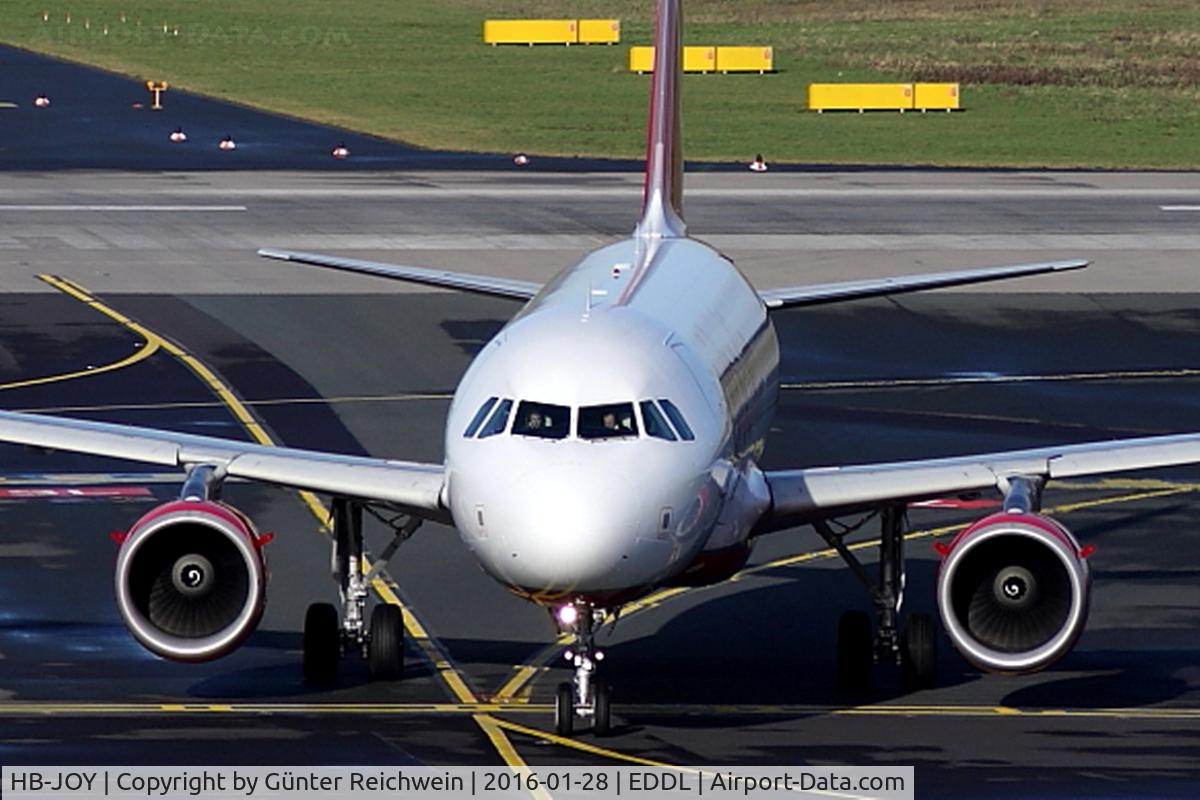HB-JOY, 2007 Airbus A319-111 C/N 3245, Arriving