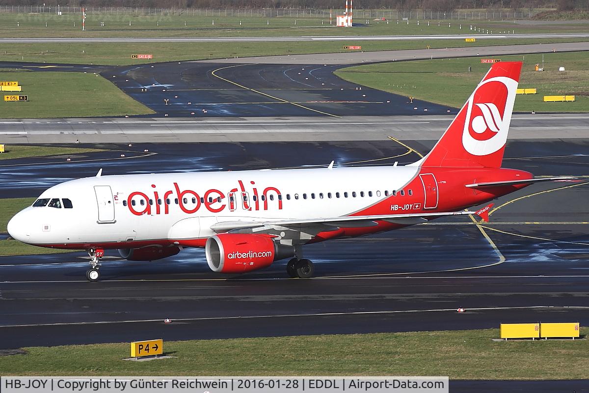 HB-JOY, 2007 Airbus A319-111 C/N 3245, Taxiing