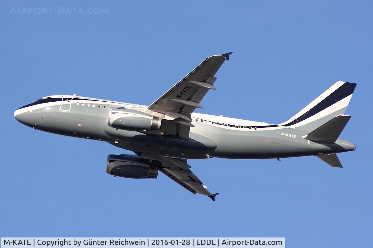 M-KATE, 2010 Airbus ACJ319 (A319-133/CJ) C/N 4151, Climbing