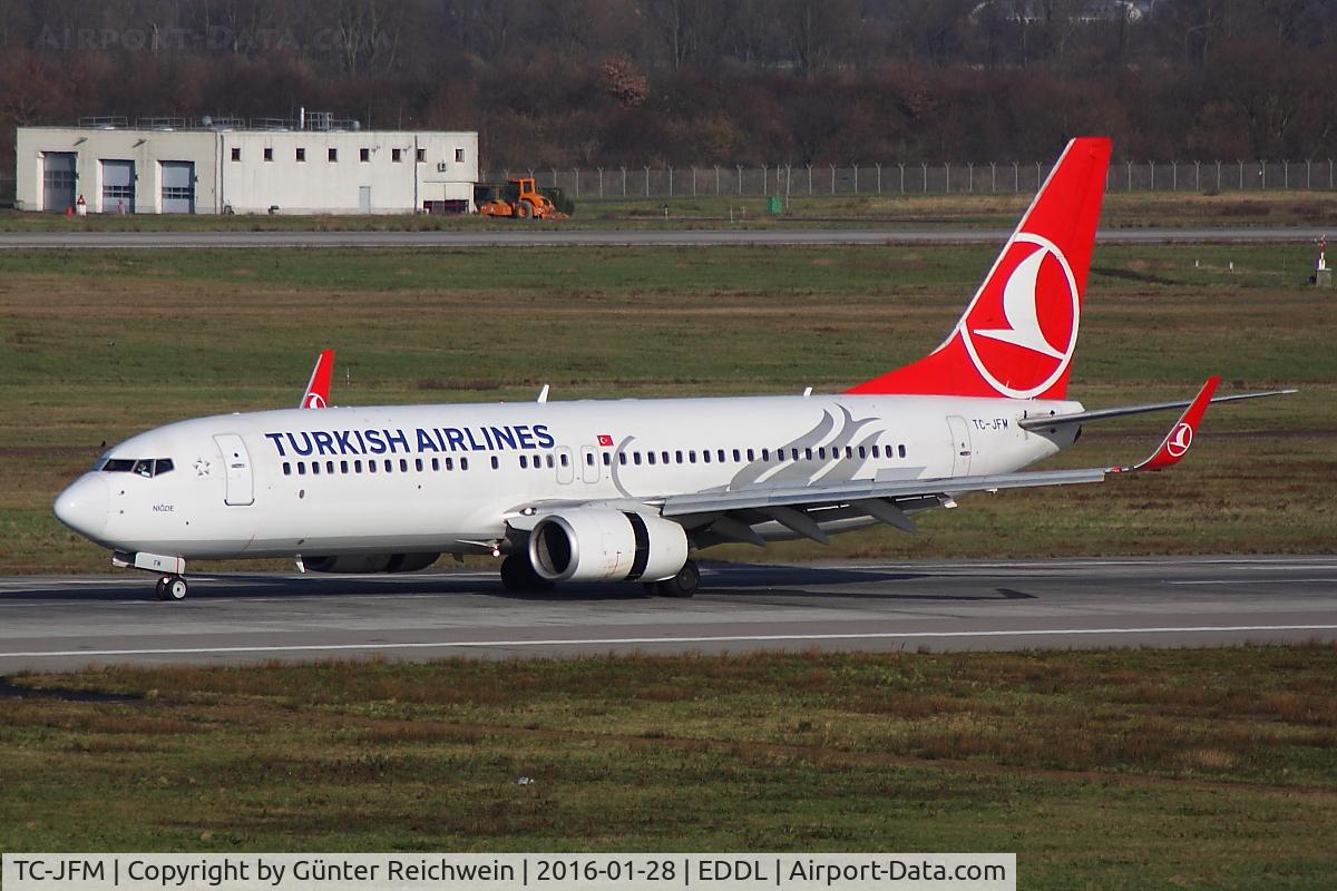 TC-JFM, 1999 Boeing 737-8F2 C/N 29775, Arriving