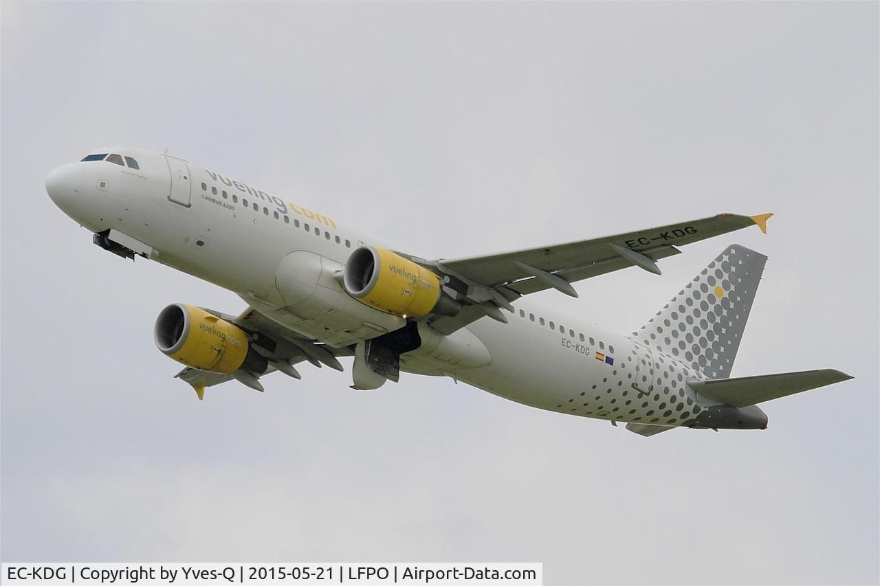 EC-KDG, 2007 Airbus A320-214 C/N 3095, Airbus A320-214, Take off rwy 24, Paris-Orly airport (LFPO-ORY)