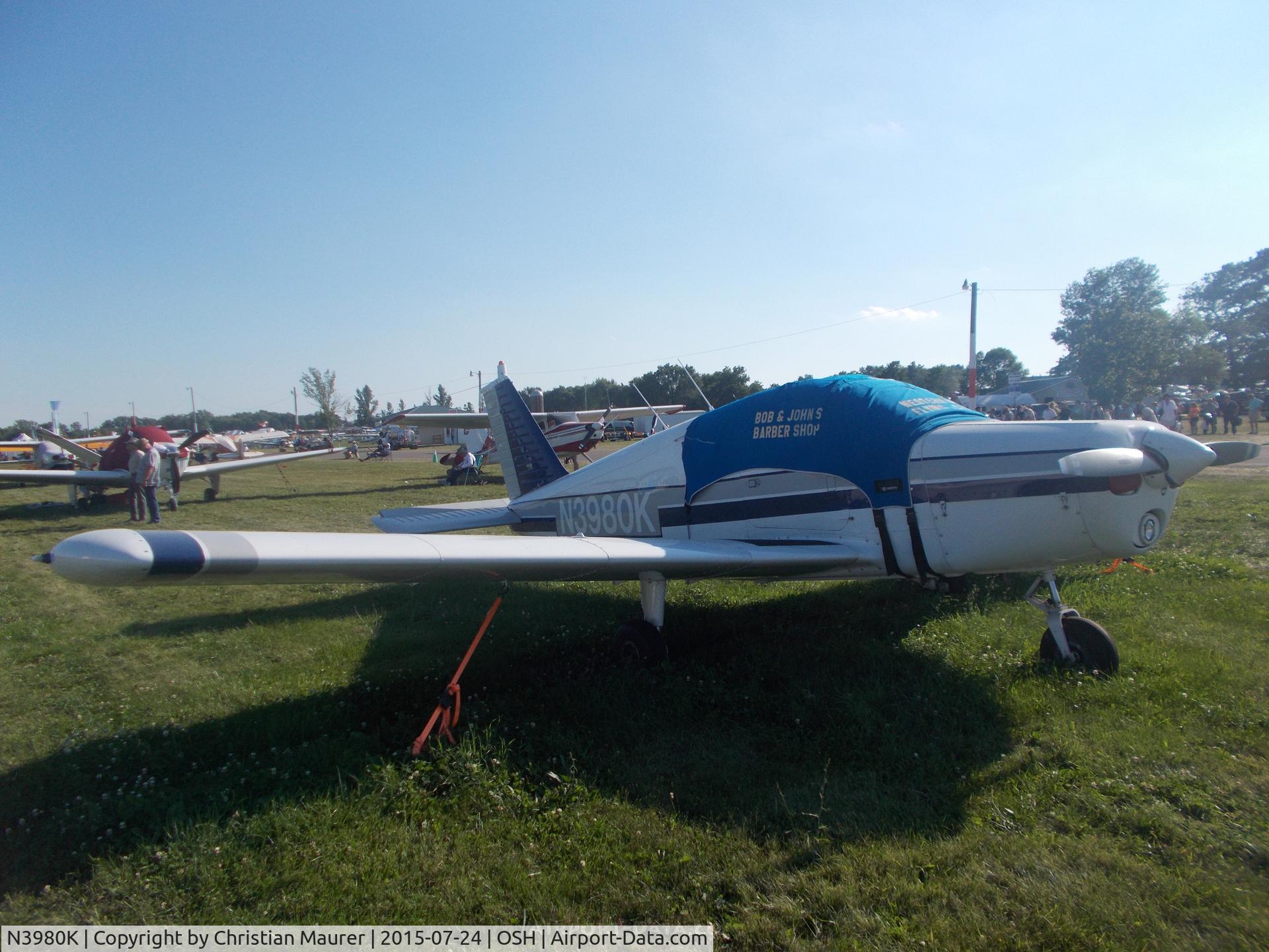 N3980K, 1967 Piper PA-28-140 C/N 28-23867, Cherokee 140