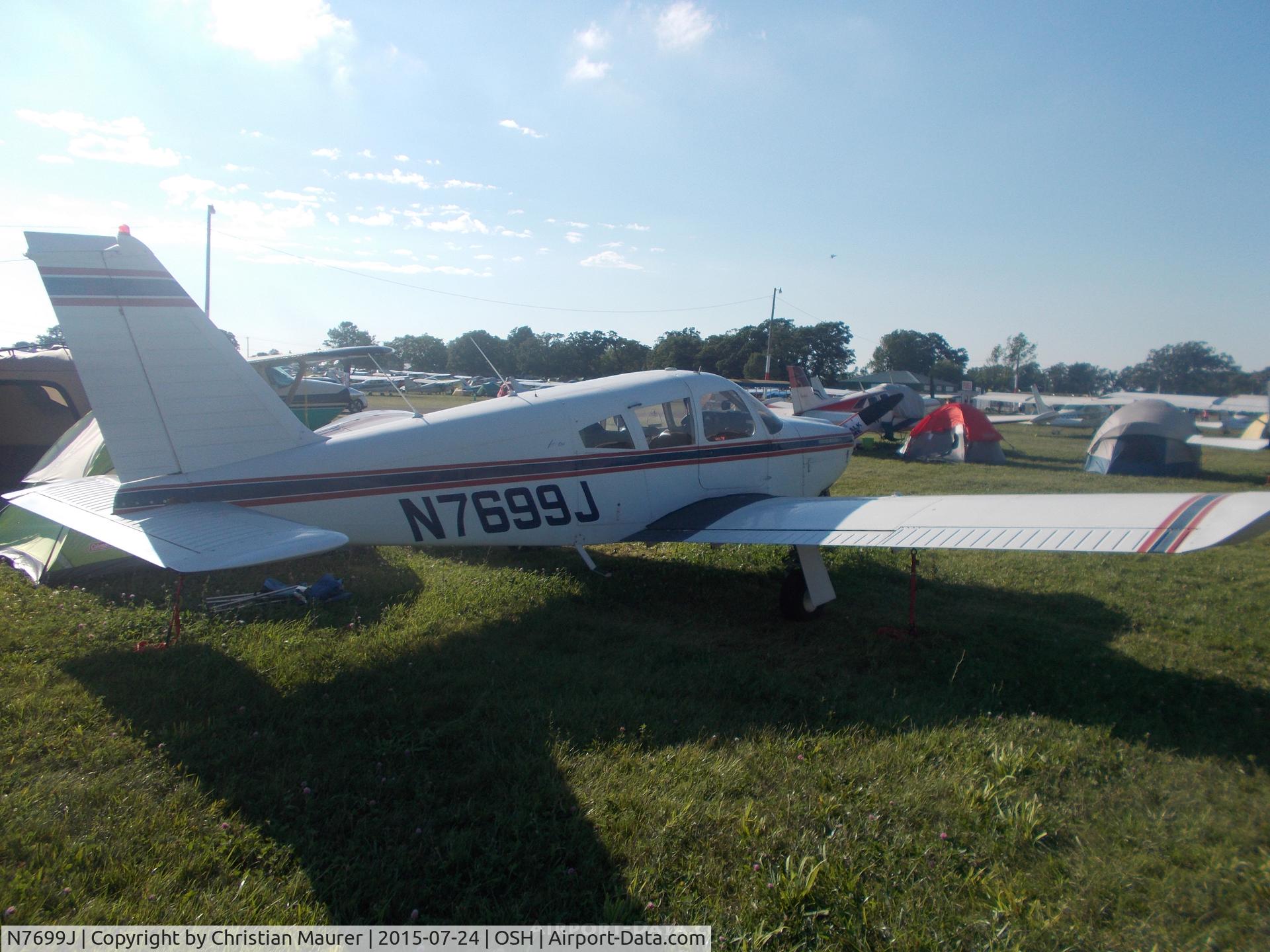 N7699J, 1969 Piper PA-28R-180 Cherokee Arrow C/N 28R-31099, Piper Cherokee Arrow