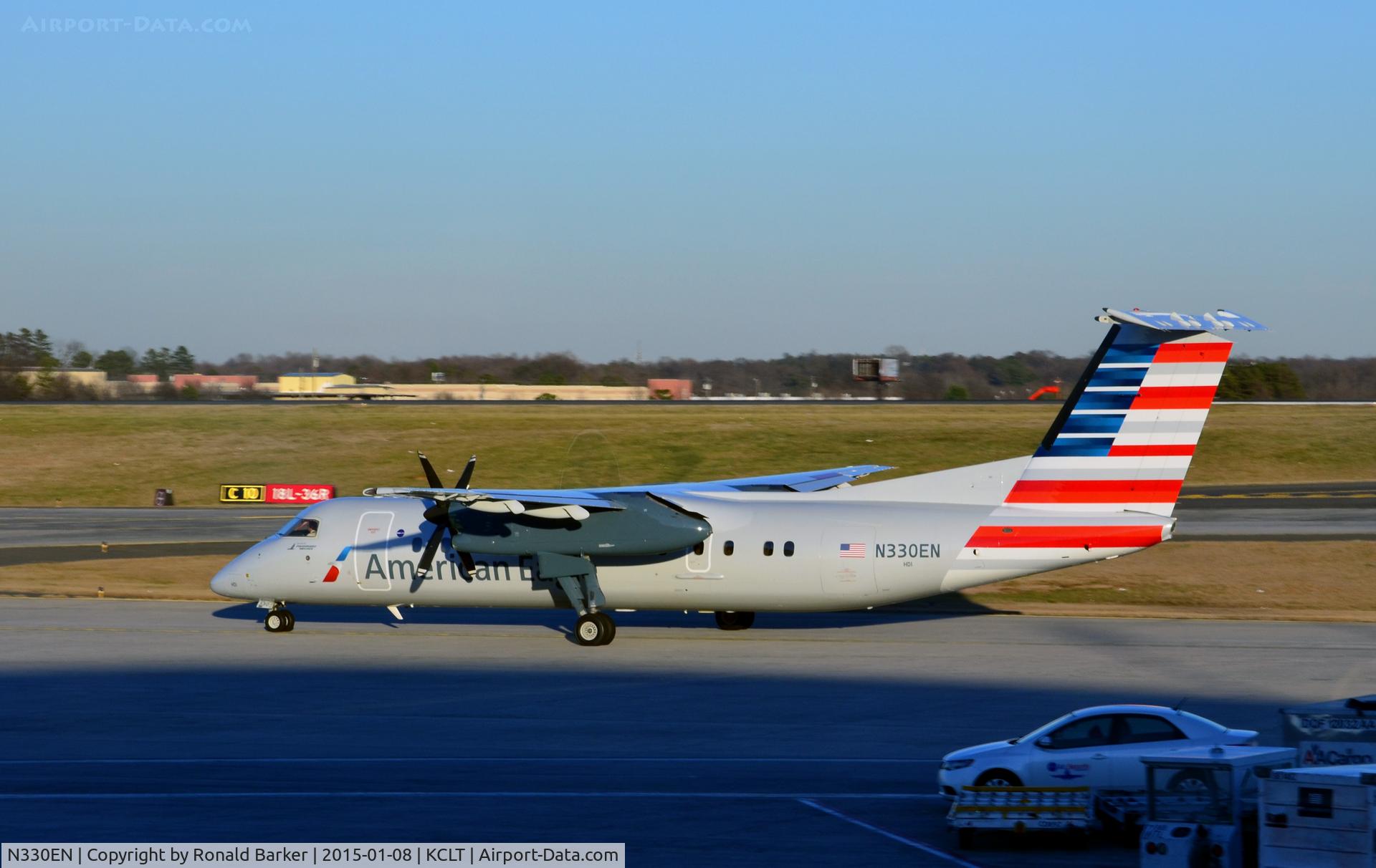 N330EN, 1991 De Havilland Canada DHC-8-311 Dash 8 C/N 274, Taxi CLT