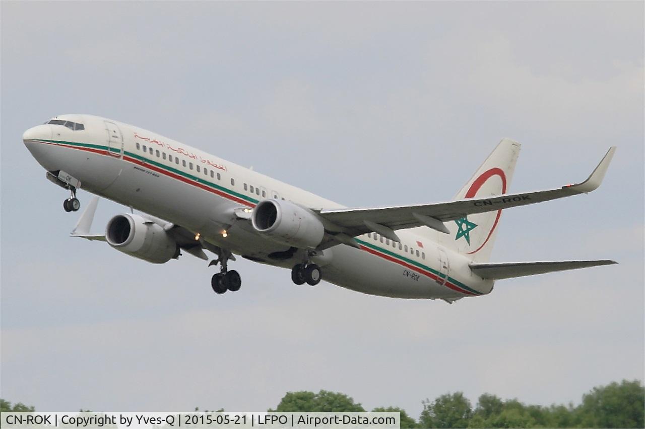 CN-ROK, 2006 Boeing 737-8B6 C/N 33064, Boeing 737-8B6, Take off rwy 24, Paris-Orly Airport (LFPO-ORY)