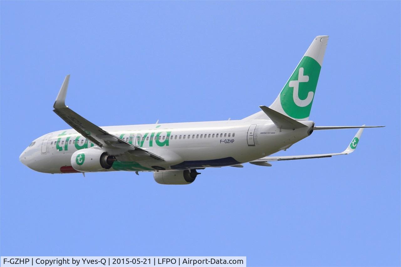 F-GZHP, 2000 Boeing 737-8K2 C/N 44566, Boeing 737-8K2, Take off rwy 24, Paris-Orly Airport (LFPO-ORY)