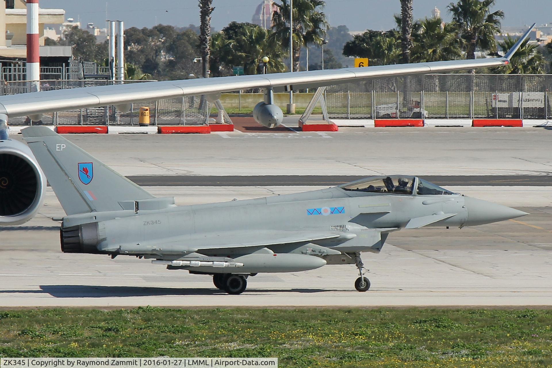 ZK345, Eurofighter EF-2000 Typhoon FGR4 C/N BS106/388, Eurofighter EF-2000 Typhoon ZK345/EP 6Sqdn Royal Air Force