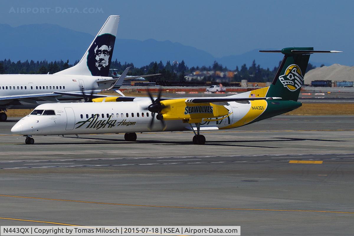 N443QX, 2010 Bombardier DHC-8-402 Dash 8 C/N 4353, 