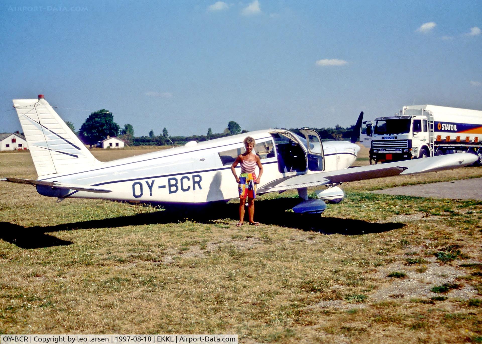 OY-BCR, 1967 Piper PA-32-260 Cherokee Six Cherokee Six C/N 32-838, Kalundborg 18.8.97