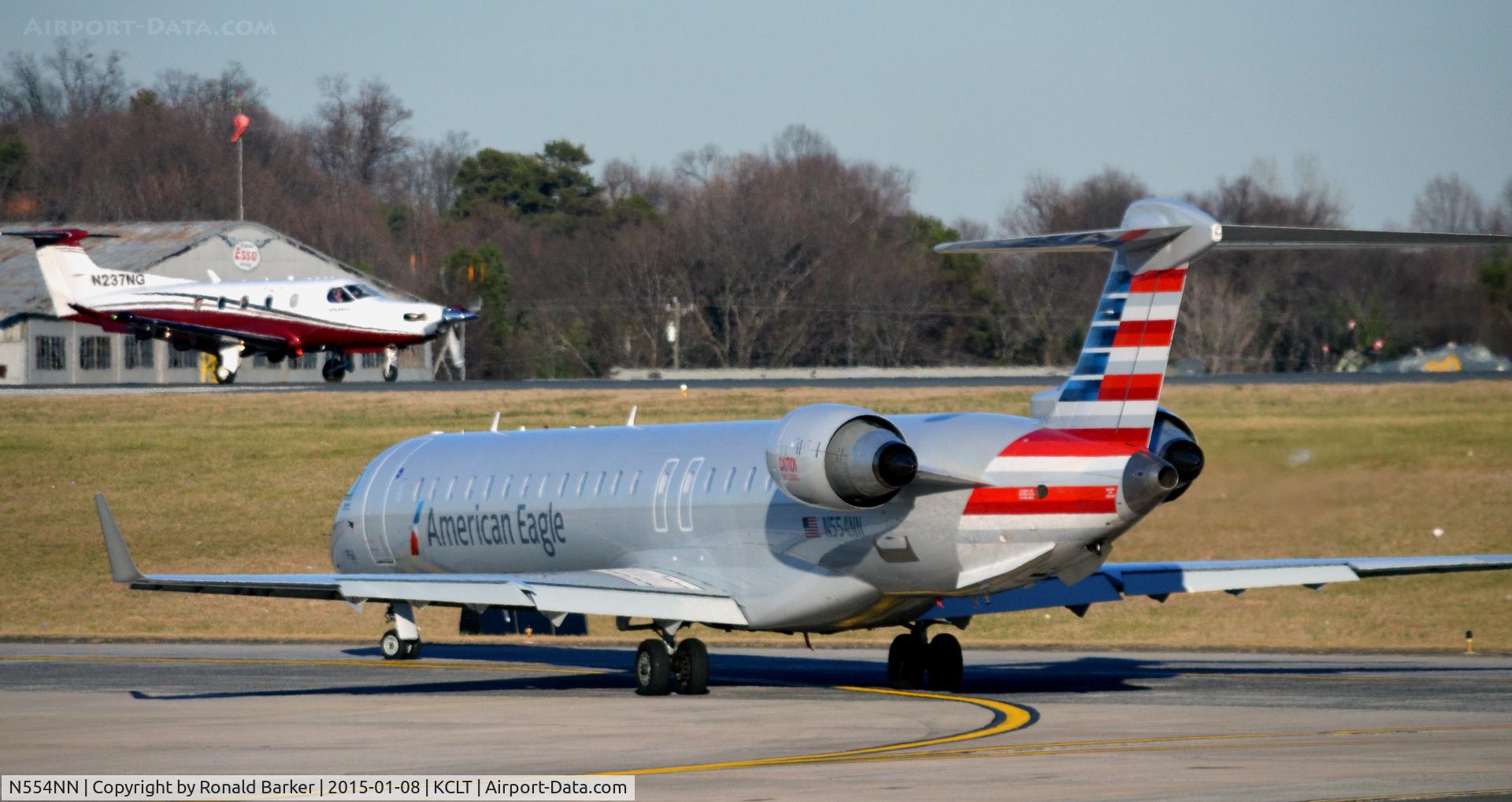 N554NN, 2014 Bombardier CRJ-900 NG (CL-600-2D24) C/N 15334, Taxi CLT