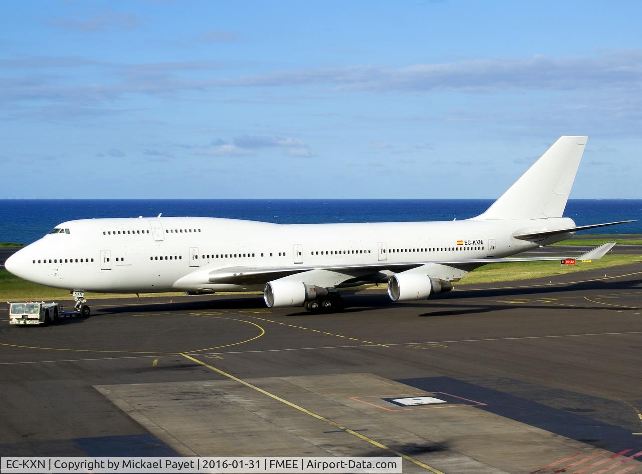 EC-KXN, 1994 Boeing 747-4H6 C/N 25703, Flying for Air Austral
