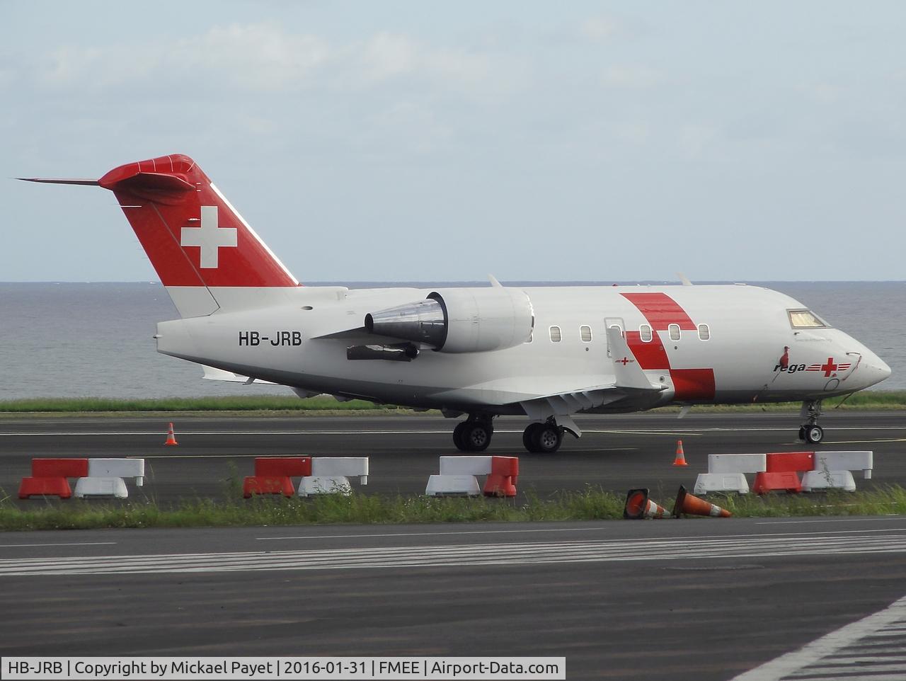 HB-JRB, 2002 Bombardier Challenger 604 (CL-600-2B16) C/N 5530, At pk 10