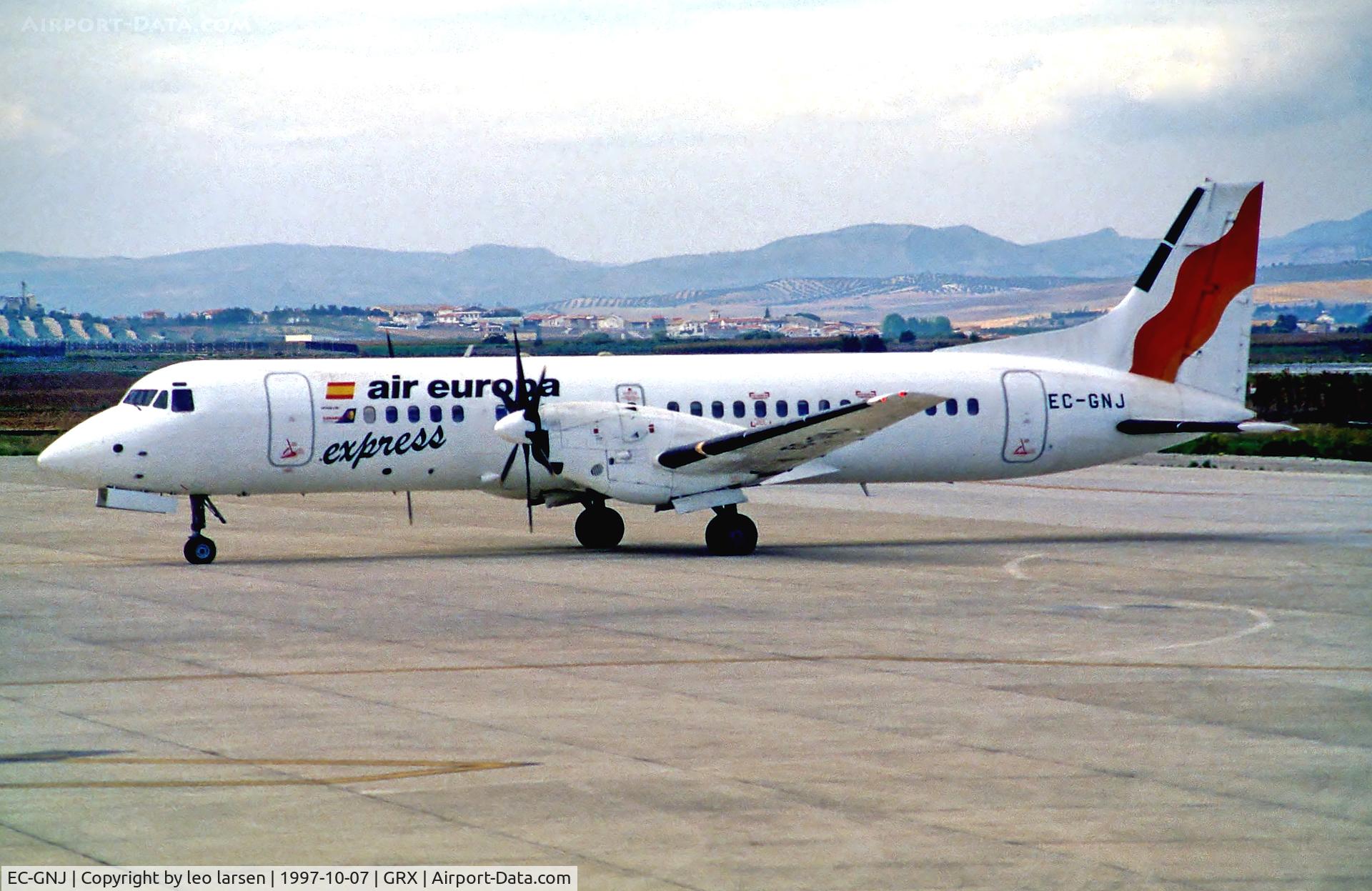 EC-GNJ, 1991 British Aerospace ATP C/N 2044, Granada Spain 7.10.97