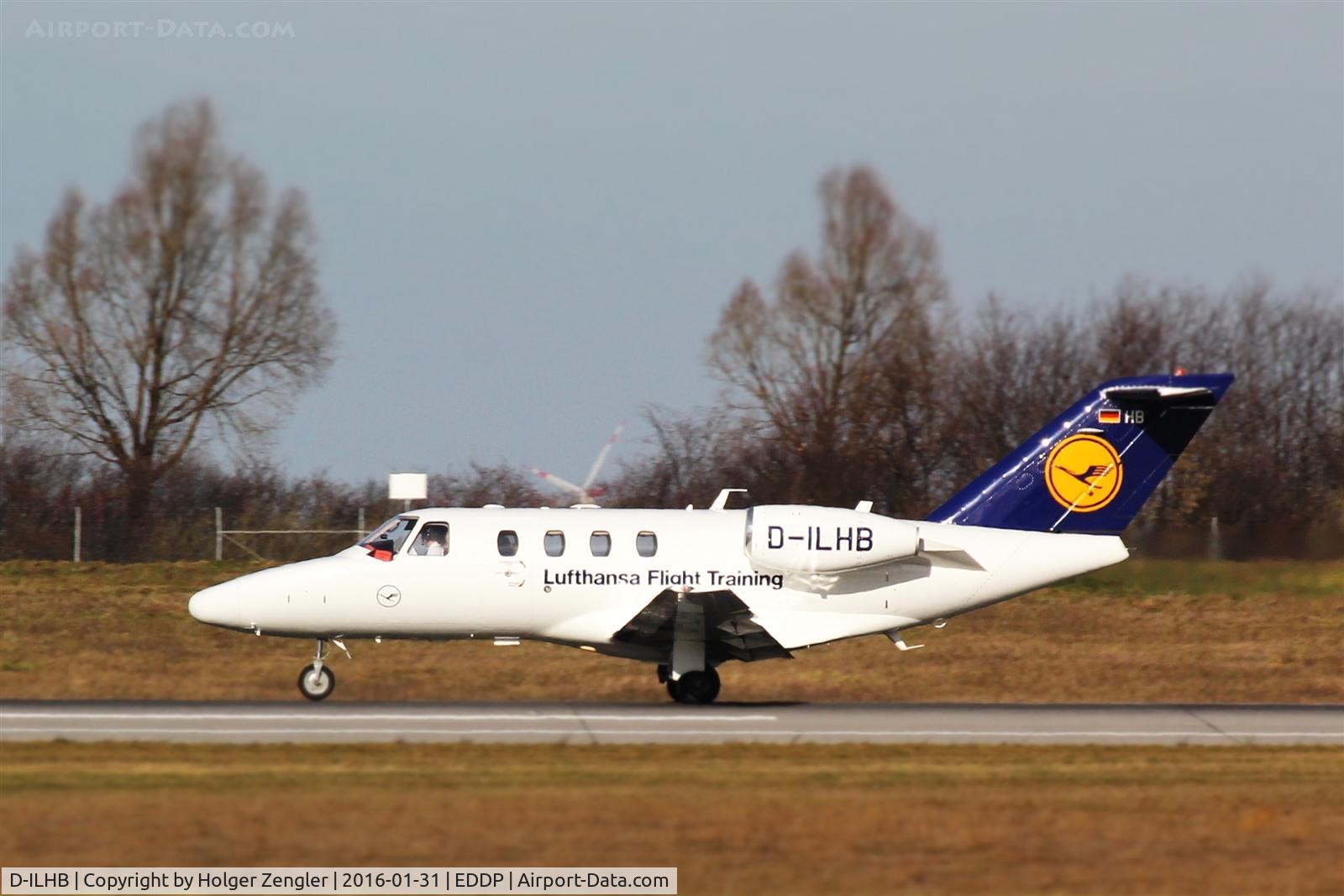 D-ILHB, 2009 Cessna 525 CitationJet CJ1+ C/N 525-0675, Pilots training lessons on LEJ.....