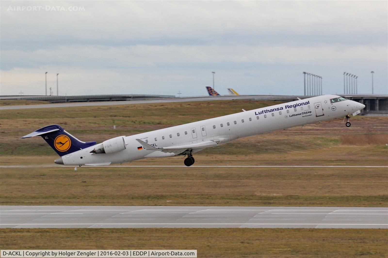 D-ACKL, 2006 Bombardier CRJ-900LR (CL-600-2D24) C/N 15095, Departure to MUC....