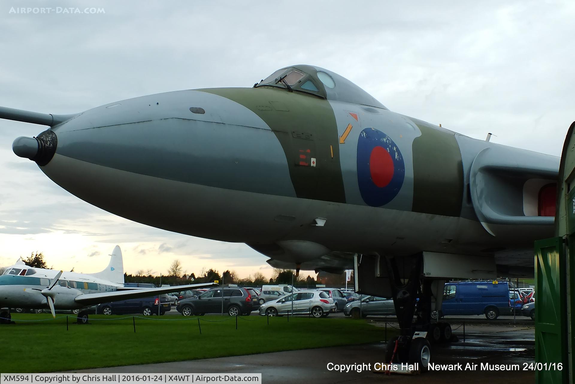 XM594, 1963 Avro Vulcan B.2 C/N Set 58, at the Newark Air Museum