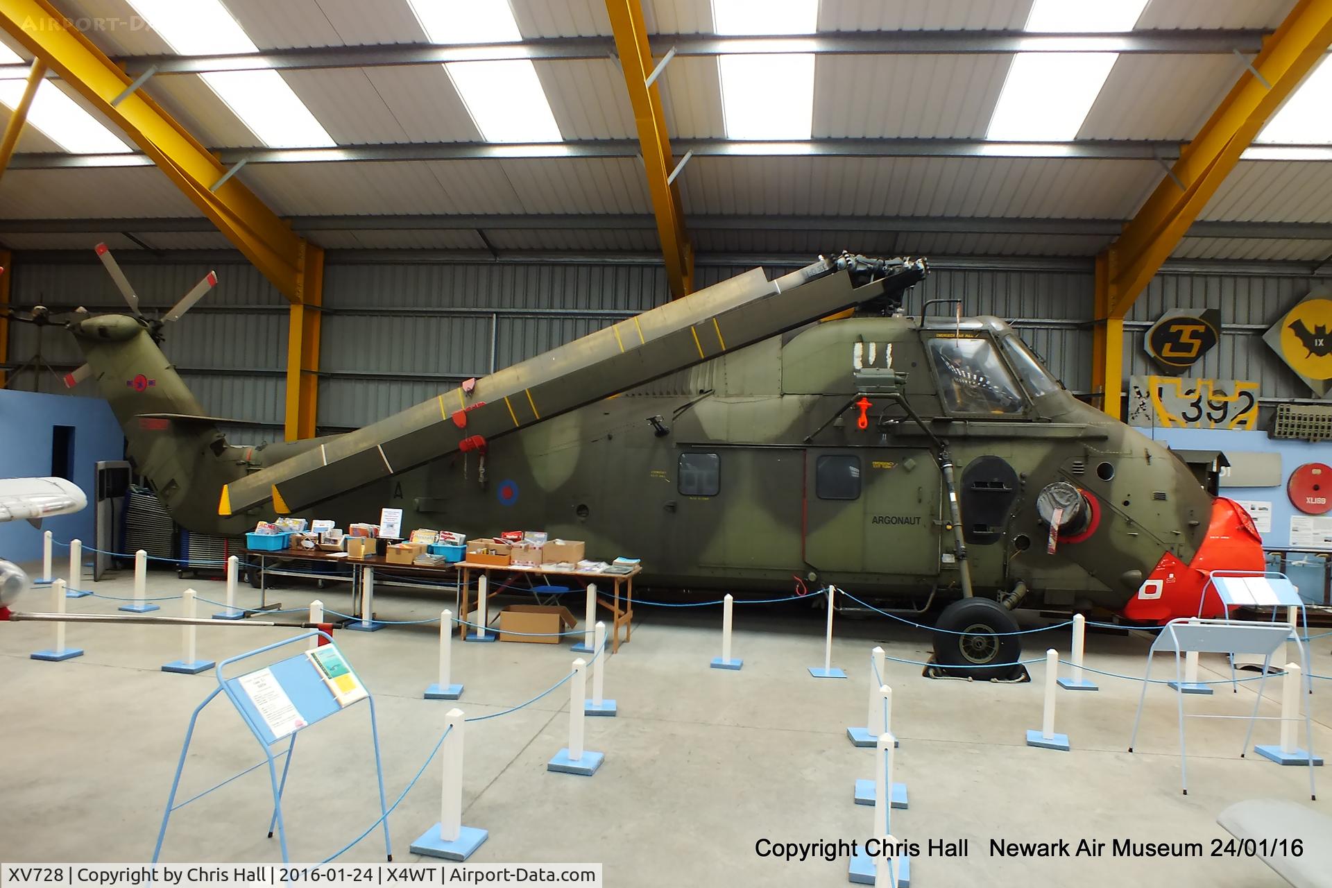 XV728, 1968 Westland Wessex HC.2 C/N WA623, at the Newark Air Museum
