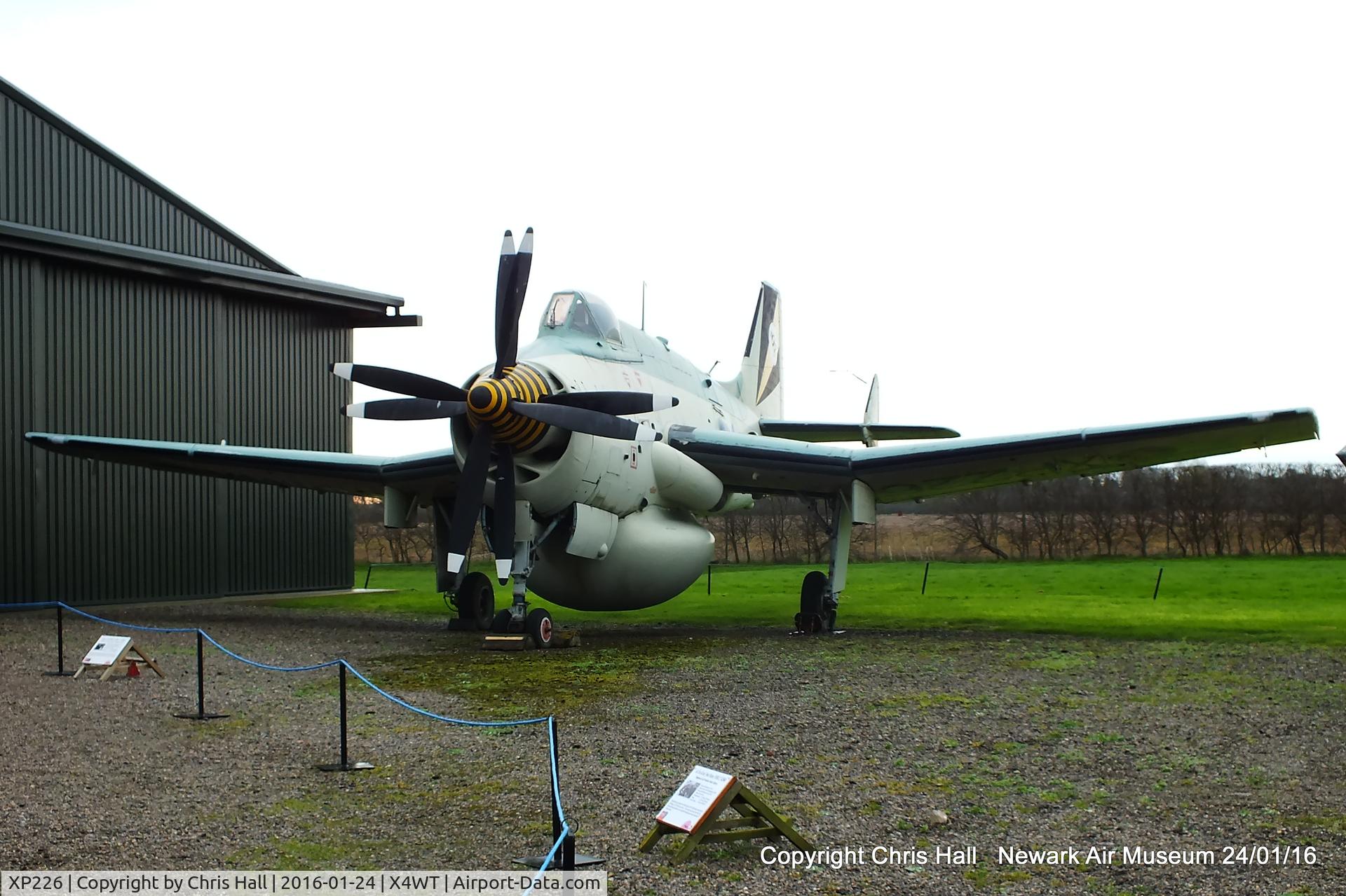 XP226, 1962 Fairey Gannet AEW.3 C/N F9468, at the Newark Air Museum