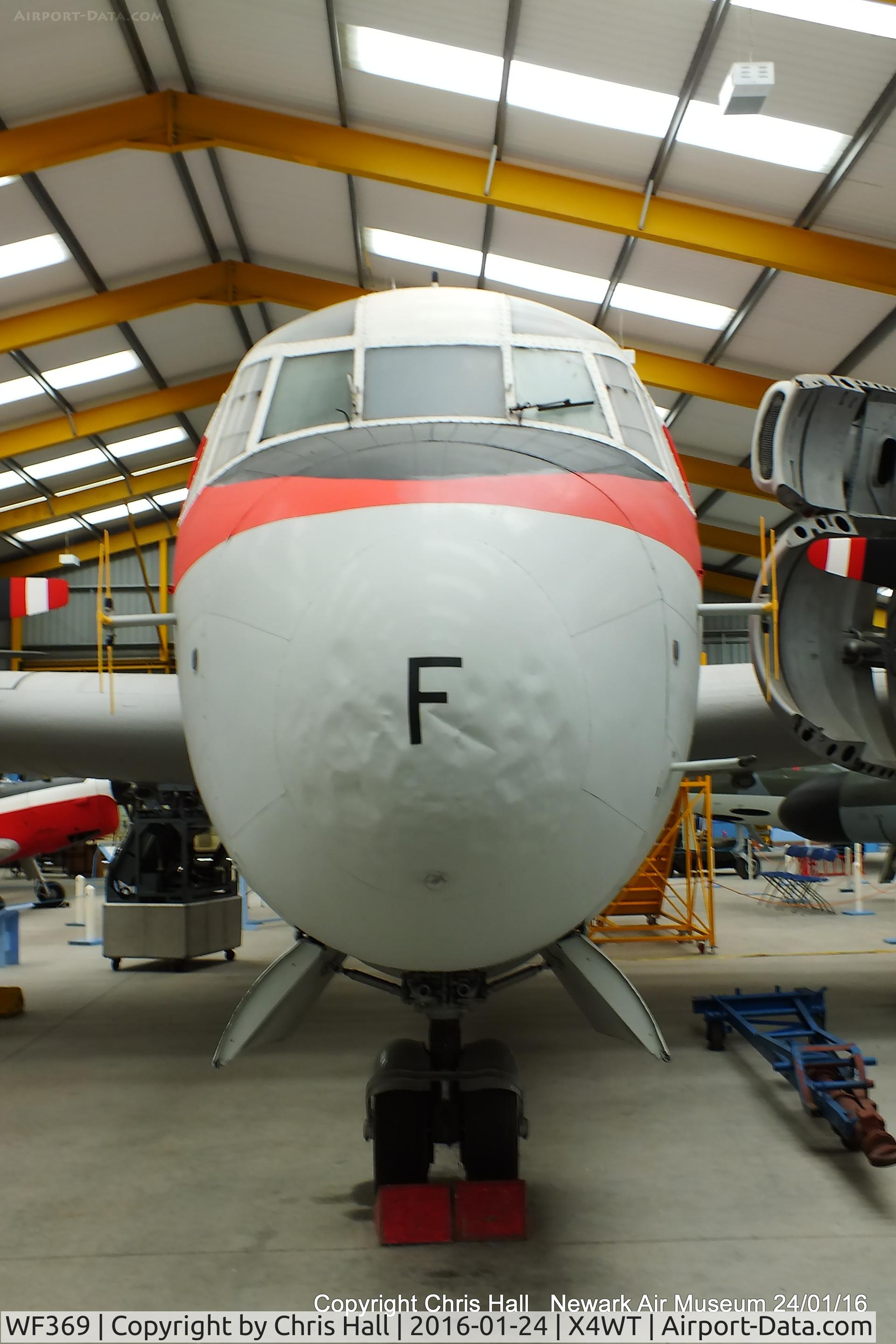 WF369, Vickers Varsity T.1 C/N 528, at the Newark Air Museum