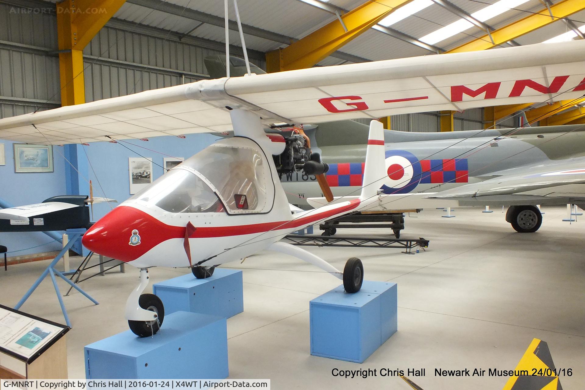 G-MNRT, 1986 Midland Ultralights Ltd Siroccco 377GB C/N MU-016, at the Newark Air Museum