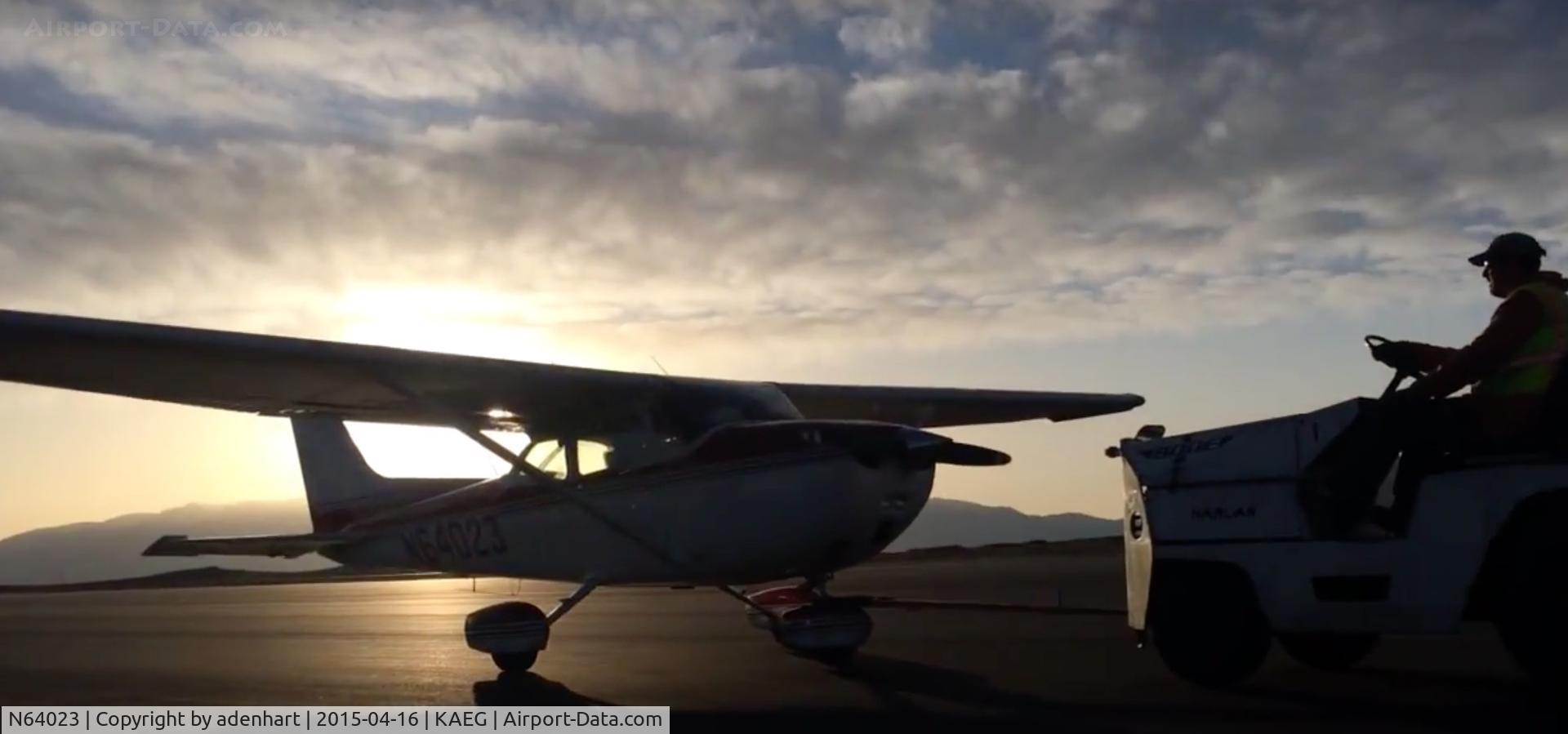N64023, 1975 Cessna 172M C/N 17264969, N64023 at KAEG