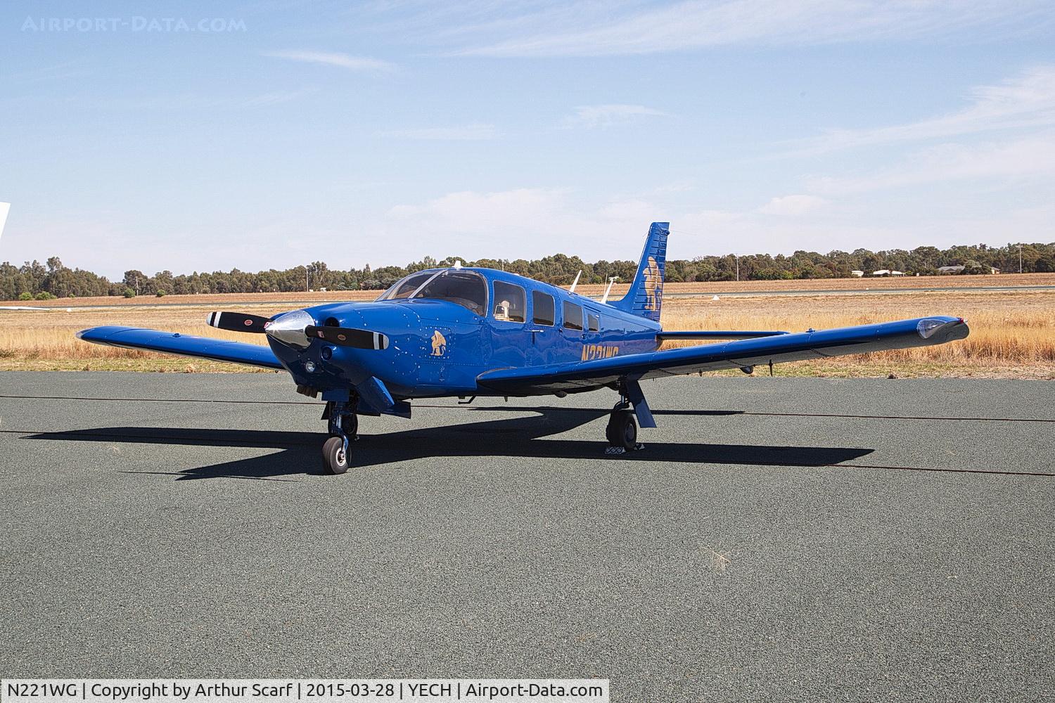N221WG, 1976 Piper PA-32R-300 Cherokee Lance C/N 32R-7680478, N221WG at the AAAA fly in Echuca 2015