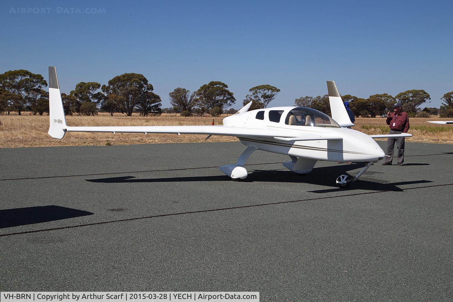 VH-BRN, 2004 Co-Z Cozy Mark IV C/N 686, VH-BRN at the AAAA fly in Echuca 2015