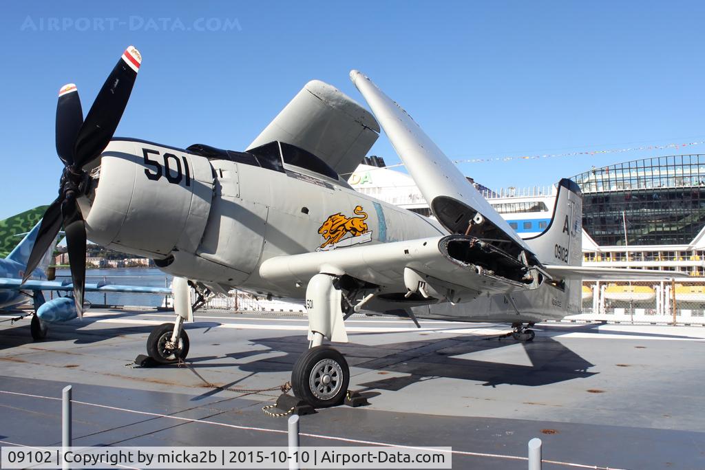 09102, Douglas XBT2D-1 Skyraider C/N 1930, Preserved