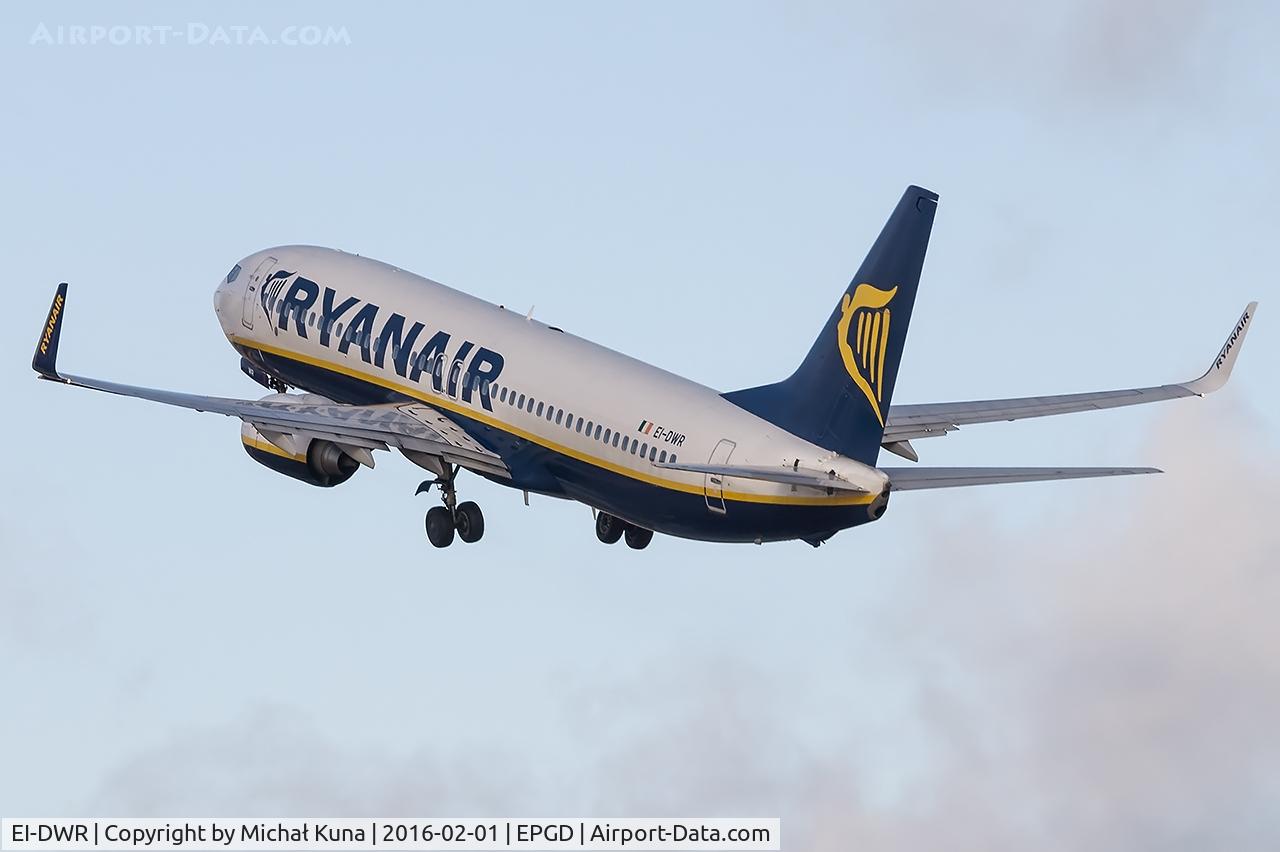 EI-DWR, 2007 Boeing 737-8AS C/N 36081, Lech Walesa Airport - Gdansk, Poland