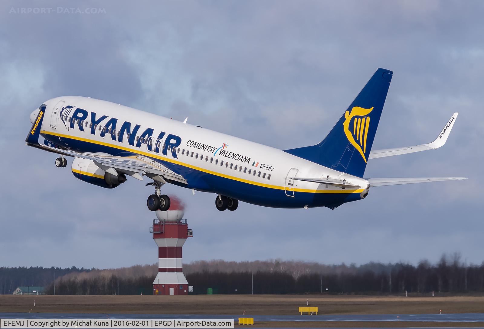 EI-EMJ, 2010 Boeing 737-8AS C/N 34975, Lech Walesa Airport - Gdansk, Poland