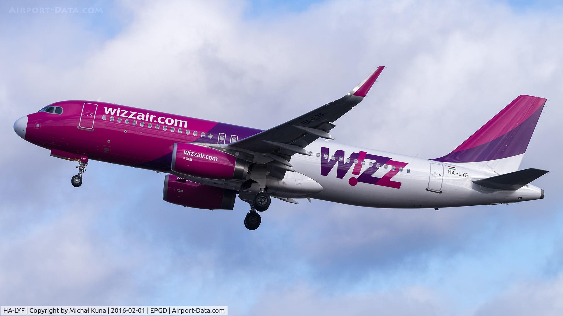 HA-LYF, 2014 Airbus A320-232 C/N 6195, Lech Walesa Airport - Gdansk, Poland