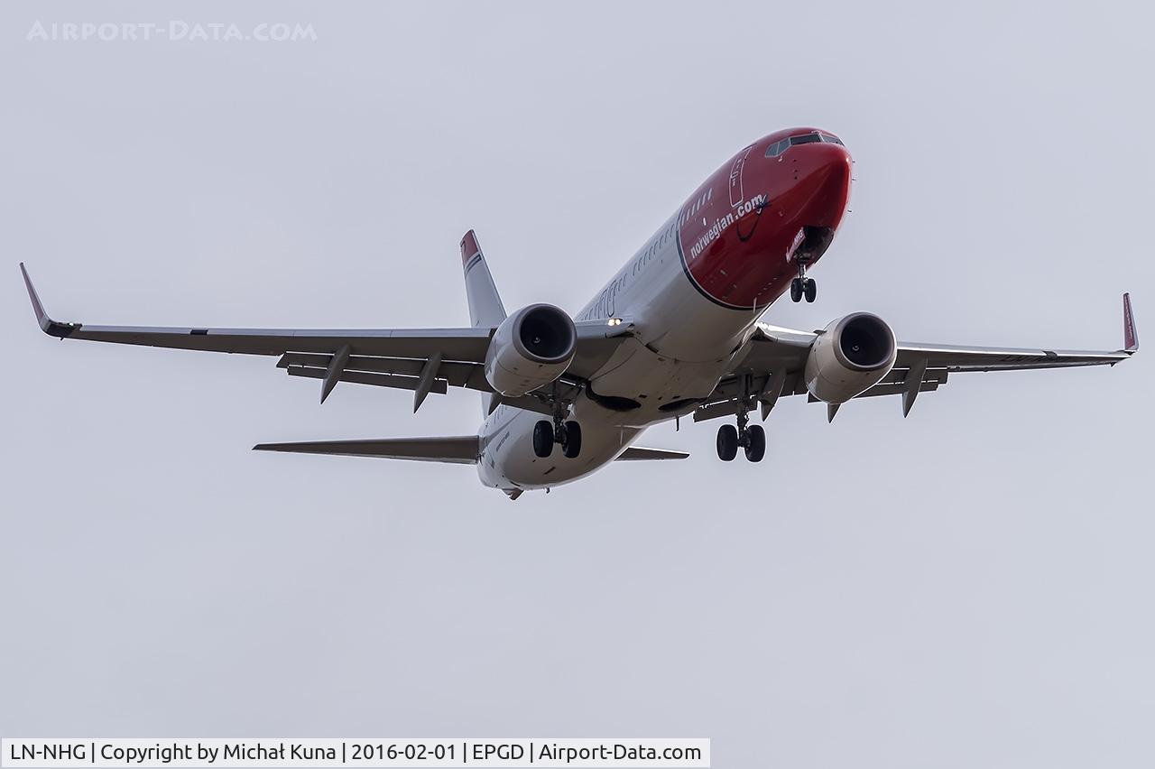 LN-NHG, 2015 Boeing 737-8JP C/N 41139, Lech Walesa Airport - Gdansk, Poland