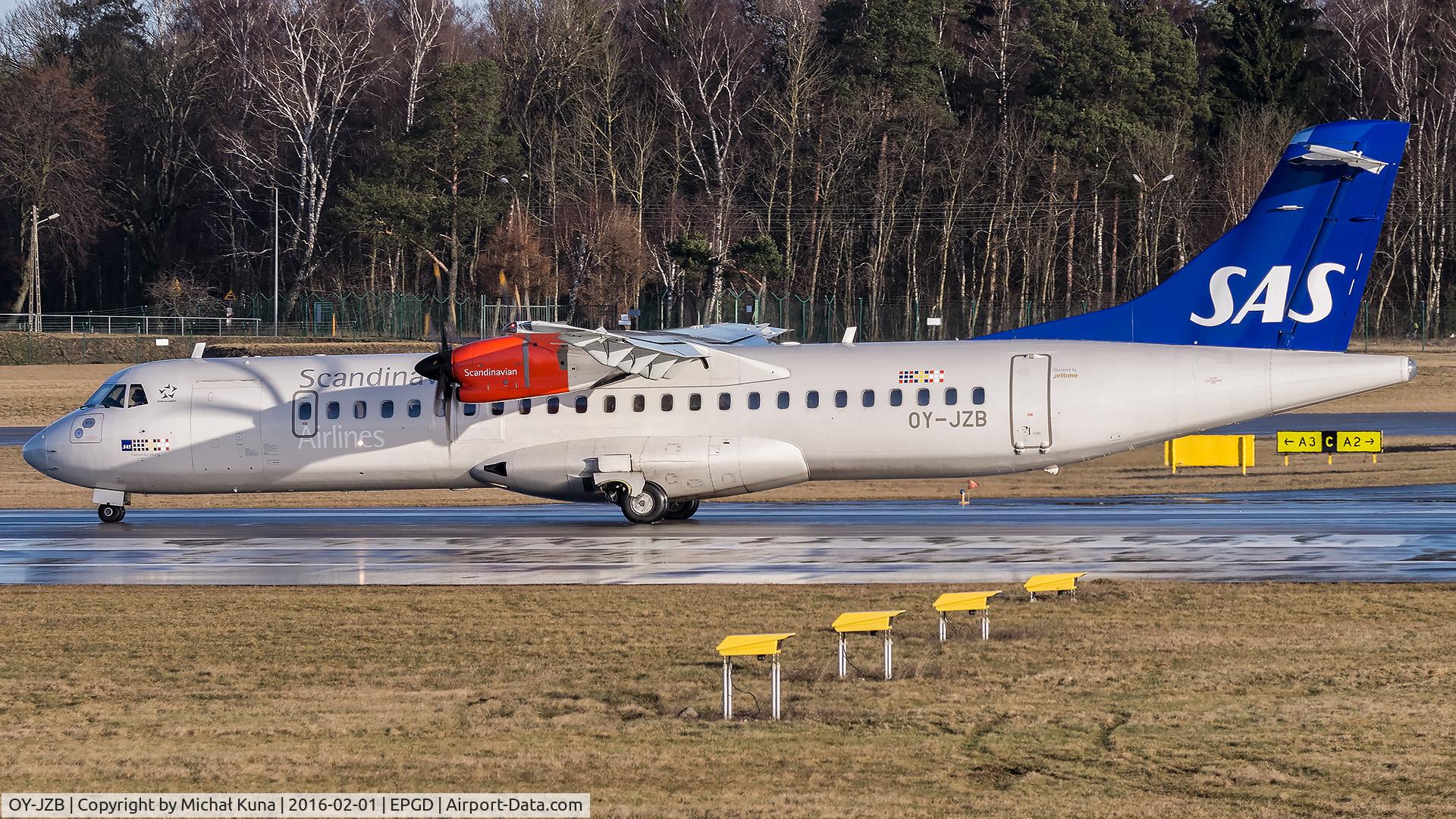 OY-JZB, 2013 ATR 72-600 (72-212A) C/N 1121, Lech Walesa Airport - Gdansk, Poland