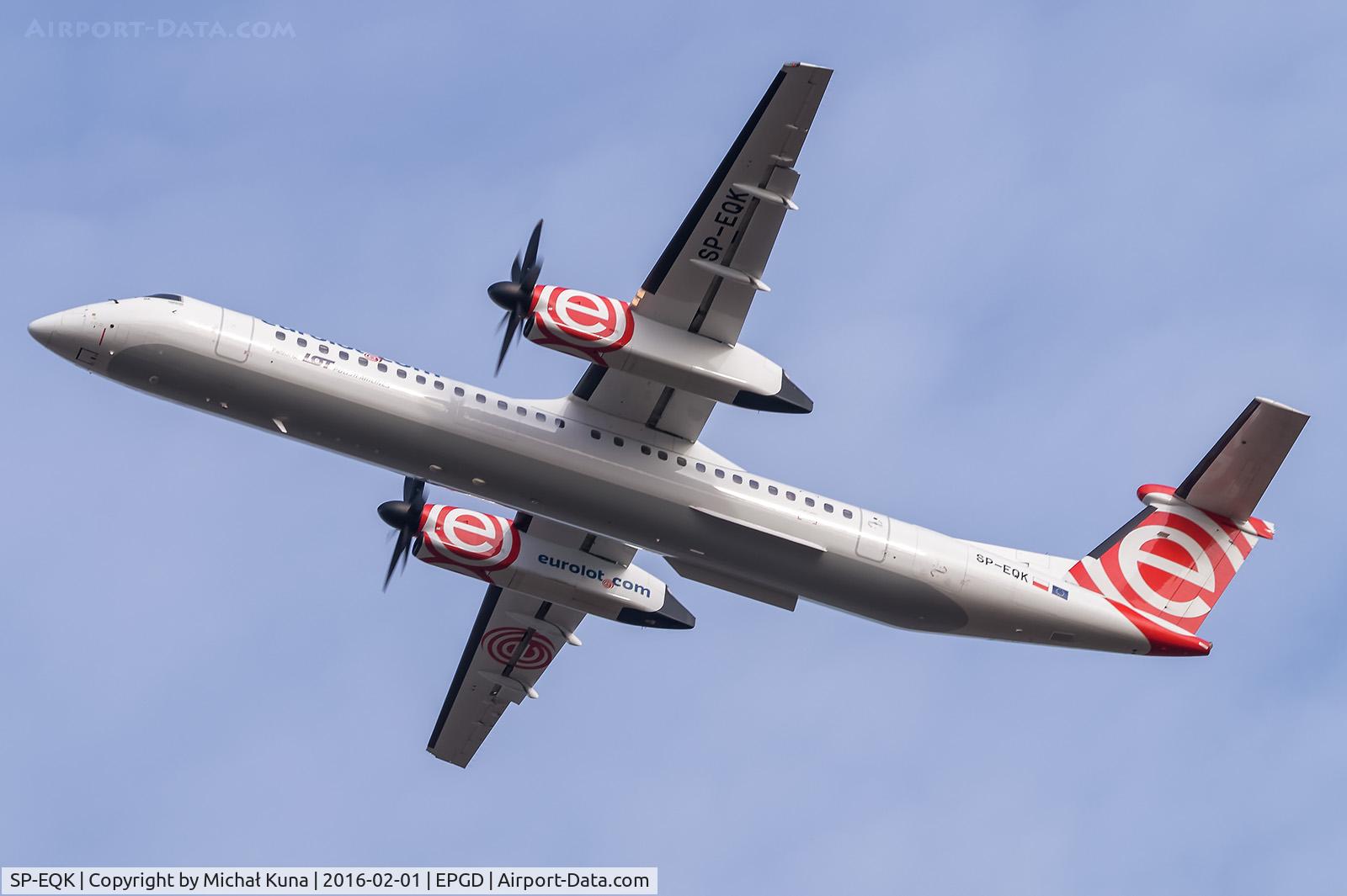 SP-EQK, 2013 Bombardier DHC-8-402Q Dash 8 C/N 4443, Lech Walesa Airport - Gdansk, Poland