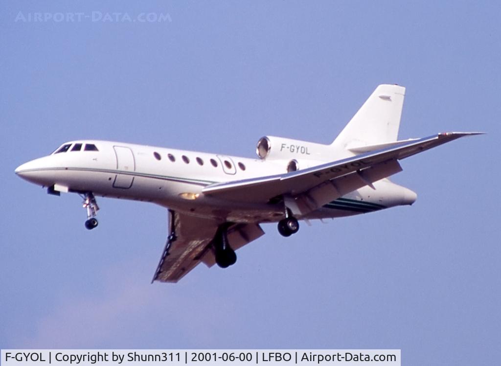 F-GYOL, 1982 Dassault Falcon 50 C/N 88, Landing rwy 33L