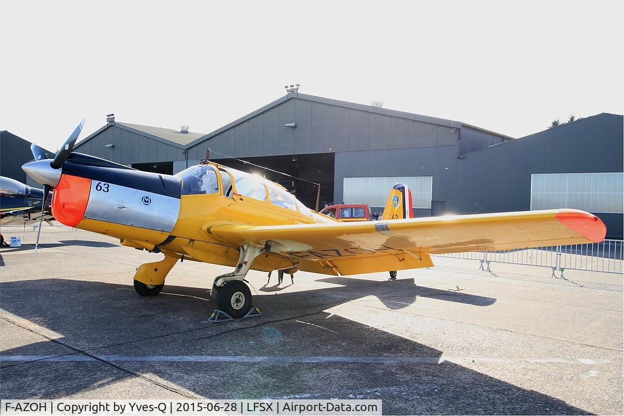 F-AZOH, Morane-Saulnier MS-733 Alcyon C/N 63, Morane-Saulnier MS-733 Alcyon, Static display, Luxeuil-Saint Sauveur Air Base 116 (LFSX) Open day 2015