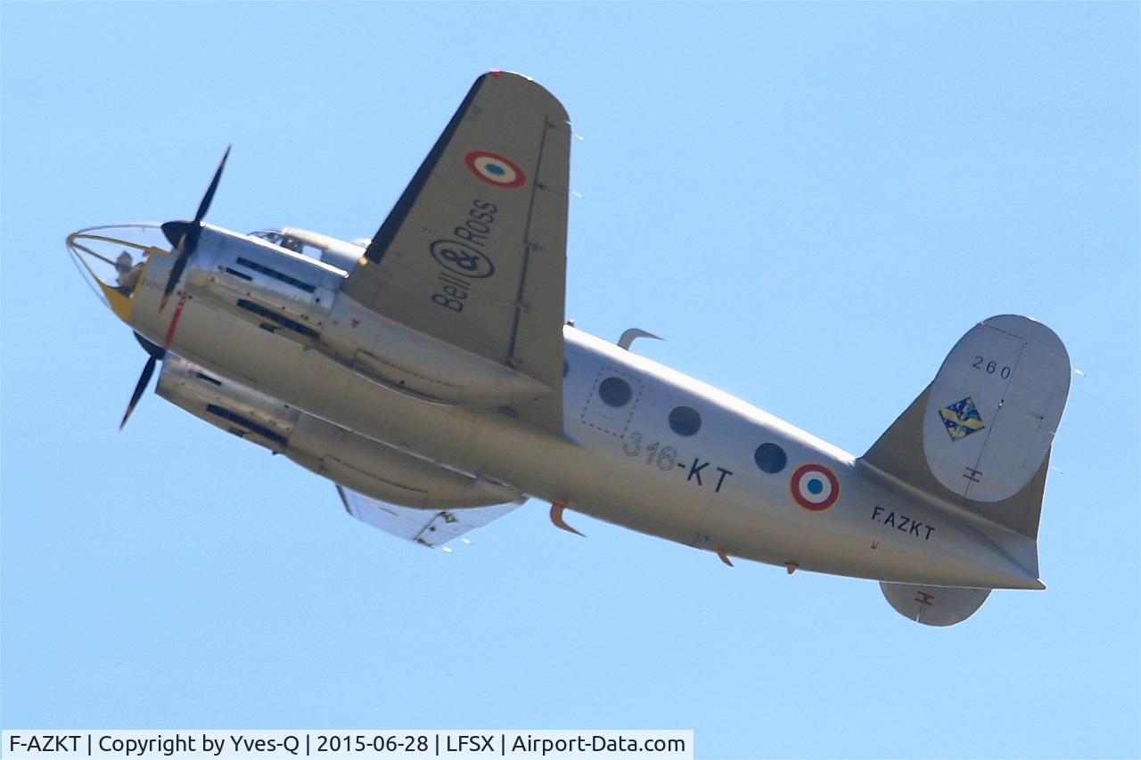 F-AZKT, 1954 Dassault MD-311 Flamant C/N 260, Dassault MD-311 Flamant, On display, Luxeuil-St Sauveur Air Base 116(LFSX) Open day 2015