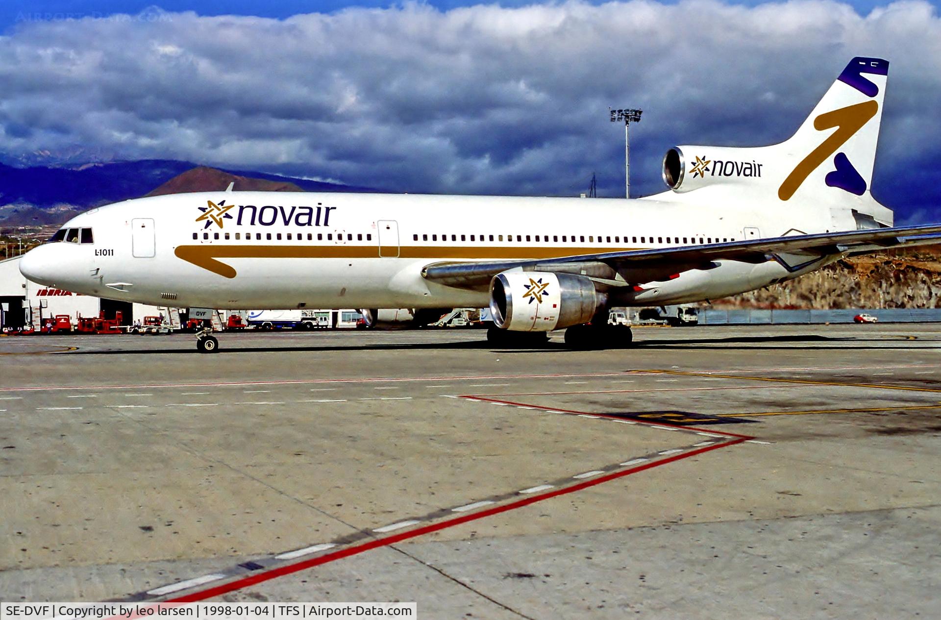 SE-DVF, 1982 Lockheed L-1011-500 Tristar C/N 1241, TFS Tenerife South 4.1.98