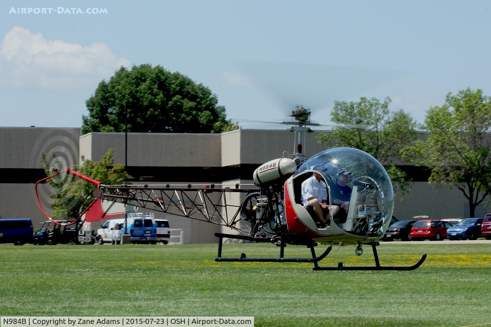 N984B, 1955 Bell 47G-2 C/N 1382, 2015 EAA AirVenture - Oshkosh, Wisconsin