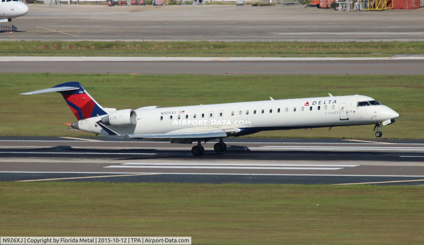 N926XJ, 2008 Canadair CL-600-2D24 Regional Jet CRJ-900 C/N 15184, Delta Connection