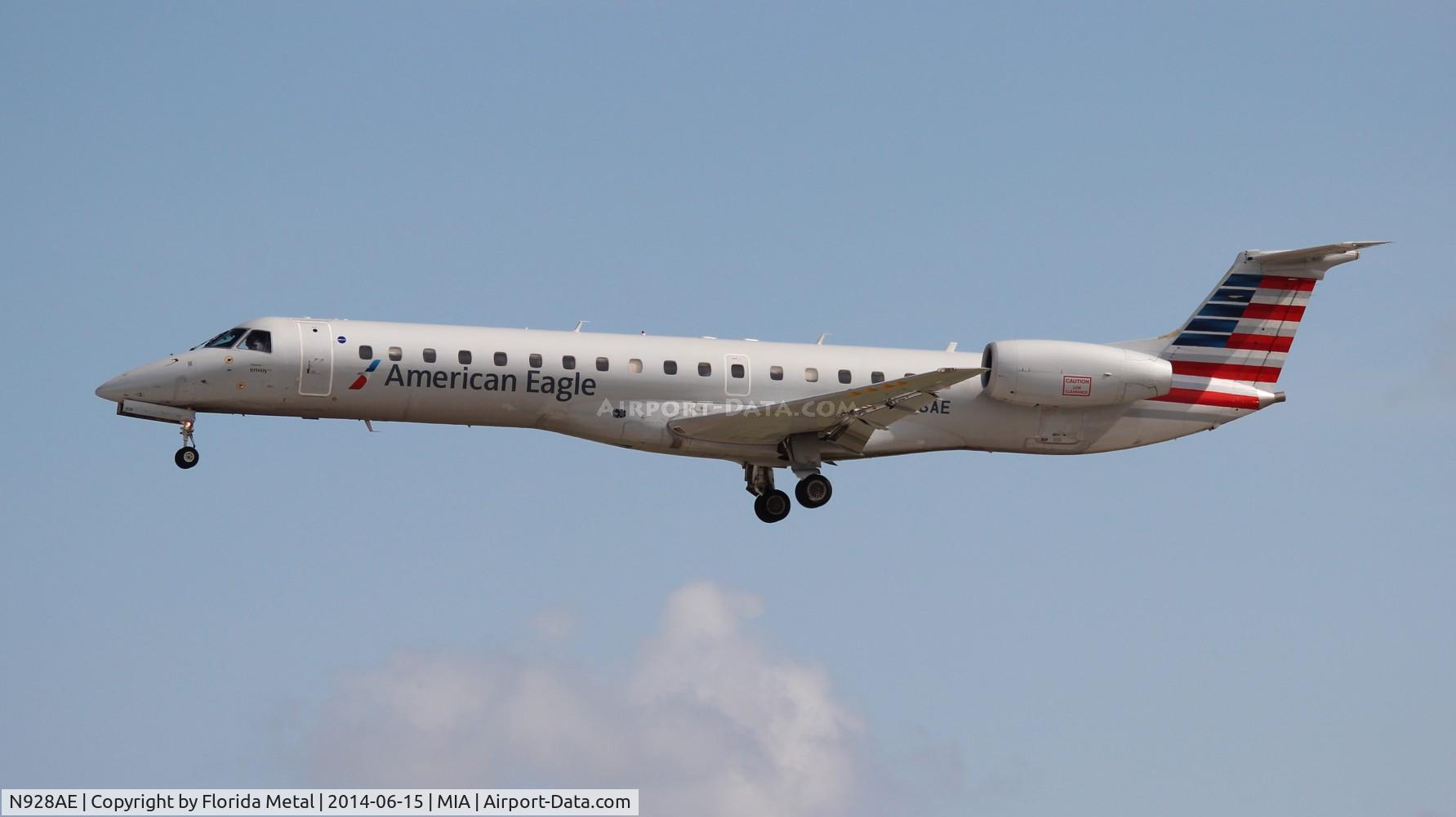 N928AE, 2005 Embraer Embraer EMB-145LR C/N 14500911, Eagle