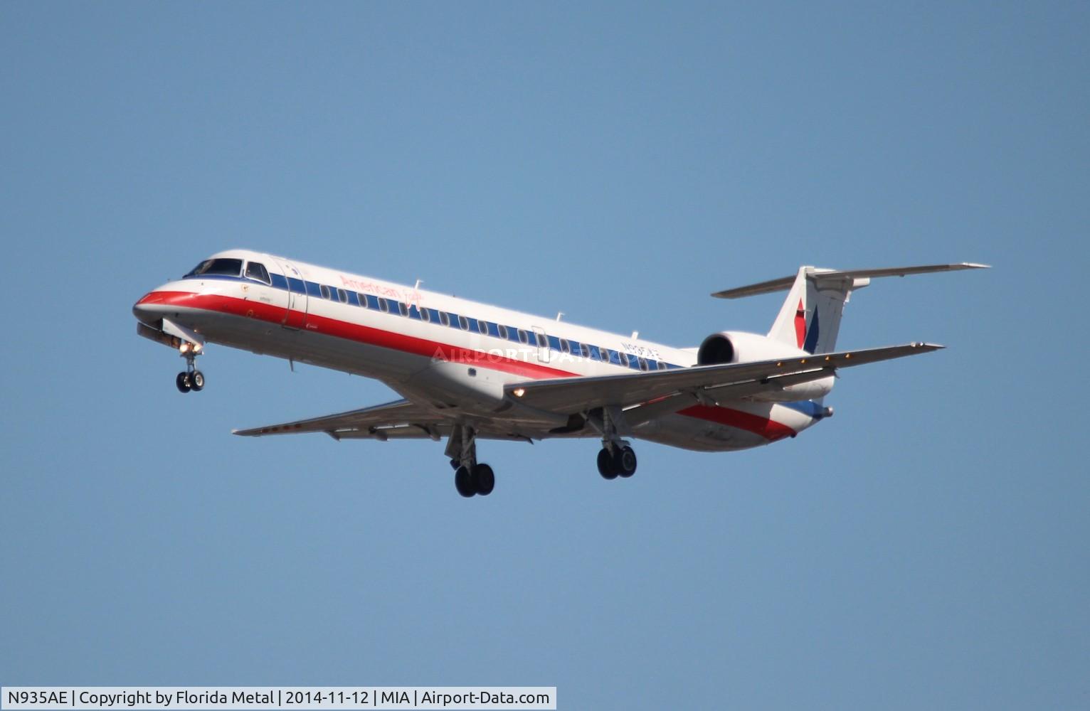 N935AE, 2005 Embraer ERJ-145LR (EMB-145LR) C/N 14500920, Eagle