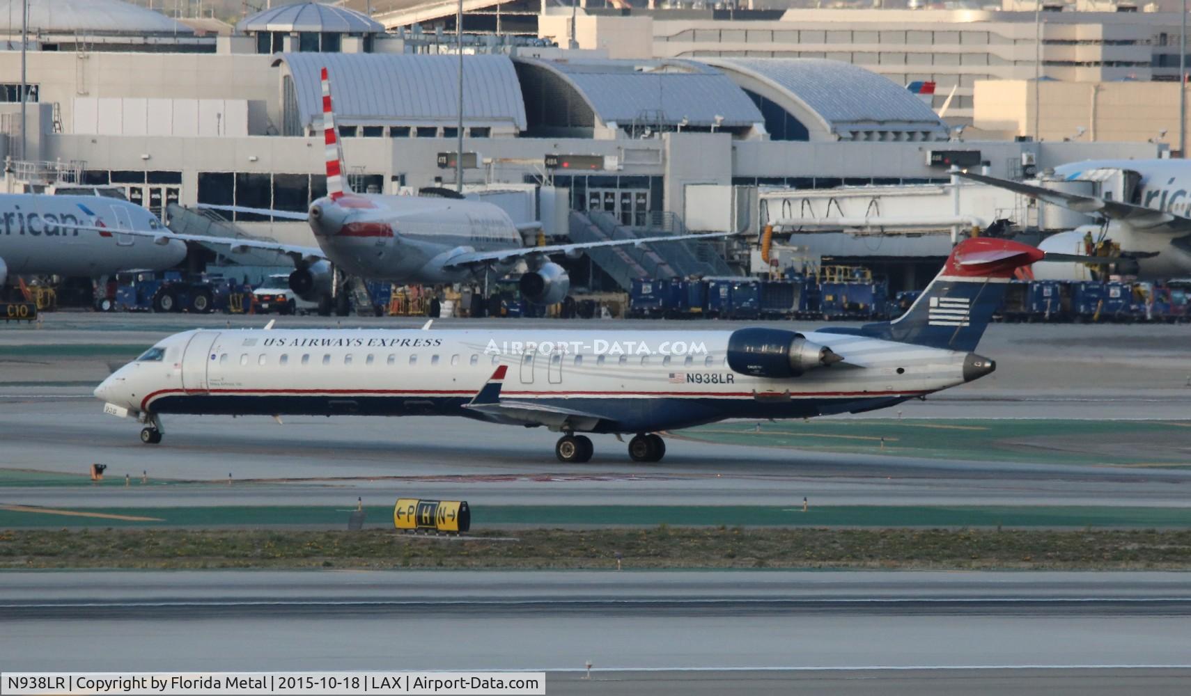 N938LR, 2005 Bombardier CRJ-900ER (CL-600-2D24) C/N 15038, USAirways Express