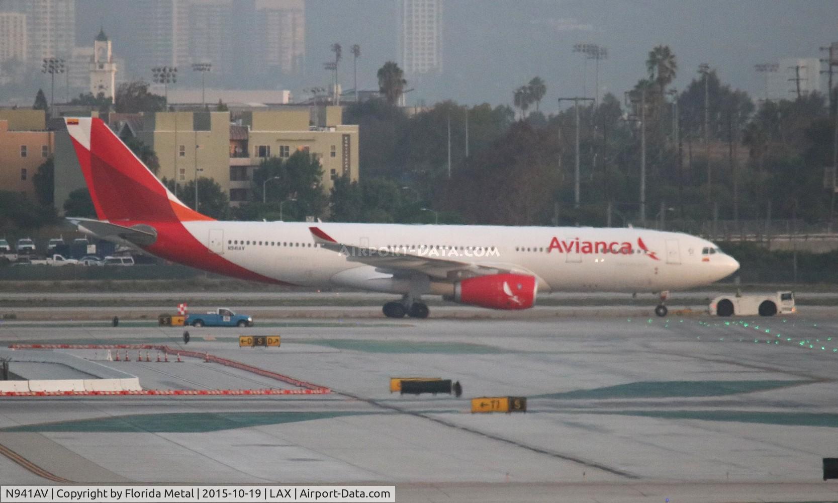 N941AV, 2013 Airbus A330-243 C/N 1492, Avianca