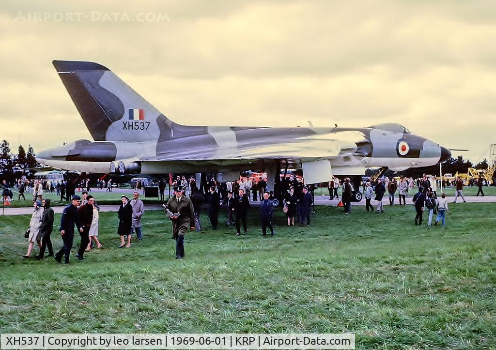 XH537, 1965 Avro Vulcan B.2 C/N Set 5, FSN Karup 1.6.69