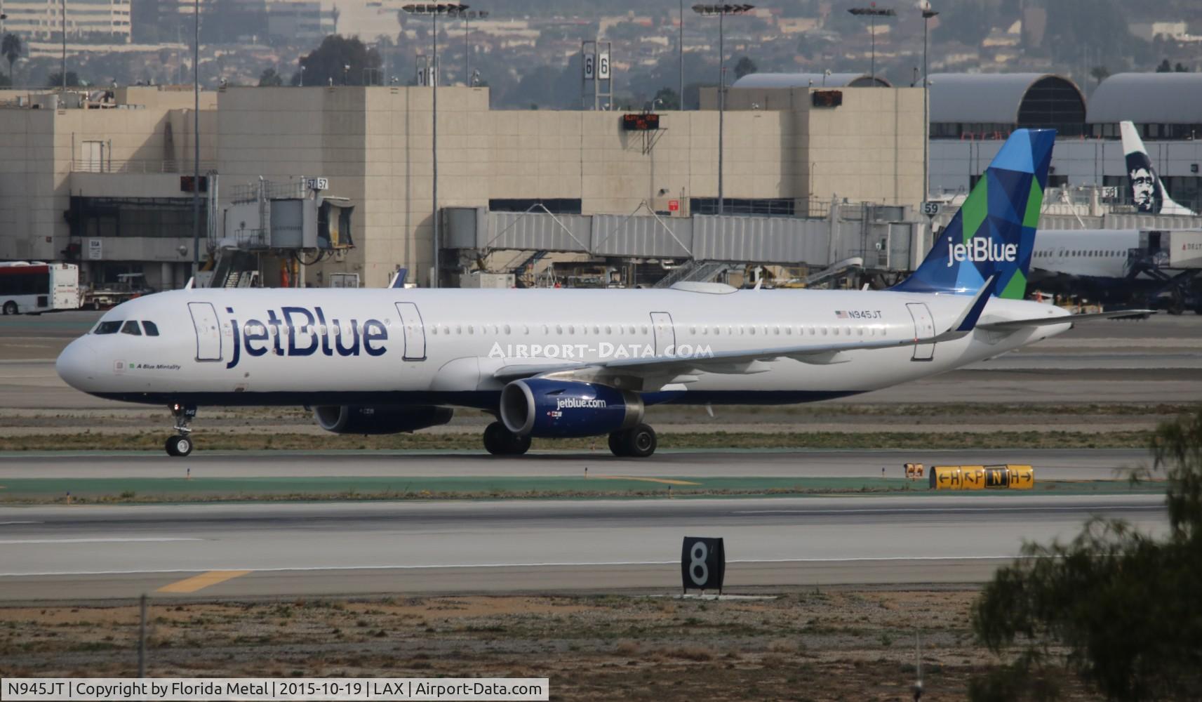 N945JT, 2014 Airbus A321-231 C/N 6390, Jet Blue